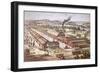 Wason Railroad Car Manufacturers, Springfield, Massachusetts, 1872-null-Framed Giclee Print