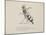 Wasp Playing the Flute From a Collection Of Poems and Songs by Edward Lear-Edward Lear-Mounted Giclee Print