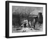 Wassailing Apple Trees with Hot Cider in Devonshire on Twelfth Eve, 1861-null-Framed Giclee Print