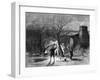 Wassailing Apple Trees with Hot Cider in Devonshire on Twelfth Eve, 1861-null-Framed Giclee Print