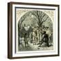 Wassailing fruit trees-Myles Birket Foster-Framed Giclee Print