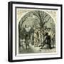 Wassailing fruit trees-Myles Birket Foster-Framed Giclee Print