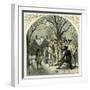 Wassailing fruit trees-Myles Birket Foster-Framed Giclee Print