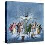 Wassailing the Apple Trees-Pauline Baynes-Stretched Canvas