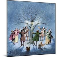 Wassailing the Apple Trees-Pauline Baynes-Mounted Giclee Print