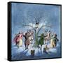 Wassailing the Apple Trees-Pauline Baynes-Framed Stretched Canvas