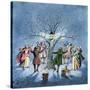 Wassailing the Apple Trees-Pauline Baynes-Stretched Canvas