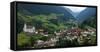 Wassen, Gotthard, Canton of Uri, Swirtzerland, Europe-Hans-Peter Merten-Framed Stretched Canvas