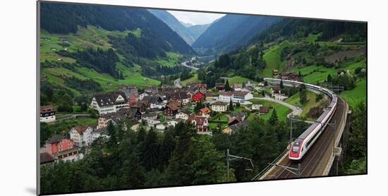 Wassen, Gotthard, Canton of Uri, Swirtzerland, Europe-Hans-Peter Merten-Mounted Photographic Print