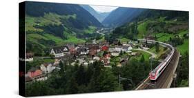 Wassen, Gotthard, Canton of Uri, Swirtzerland, Europe-Hans-Peter Merten-Stretched Canvas