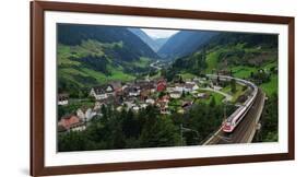 Wassen, Gotthard, Canton of Uri, Swirtzerland, Europe-Hans-Peter Merten-Framed Photographic Print