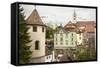 Wasserburg, on Lake Constance, Germany-Sheila Haddad-Framed Stretched Canvas