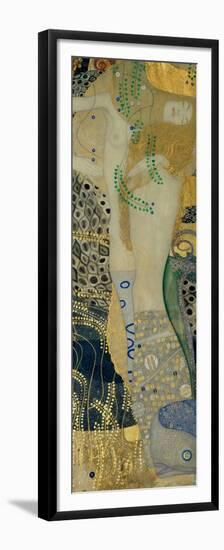 Wasserschlangen (Watersnakes). Oil on canvas (1904-1907).-Gustav Klimt-Framed Premium Giclee Print