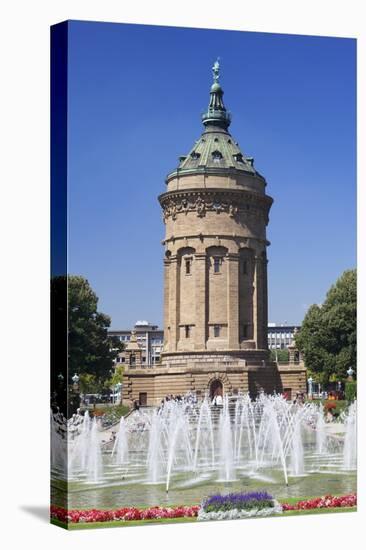 Wasserturm (Water Tower), Mannheim, Baden Wurttemberg, Germany, Europe-Markus-Stretched Canvas