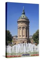 Wasserturm (Water Tower), Mannheim, Baden Wurttemberg, Germany, Europe-Markus-Stretched Canvas