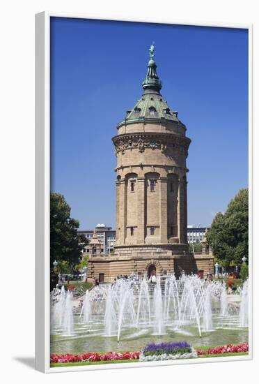 Wasserturm (Water Tower), Mannheim, Baden Wurttemberg, Germany, Europe-Markus-Framed Photographic Print