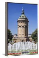 Wasserturm (Water Tower), Mannheim, Baden Wurttemberg, Germany, Europe-Markus-Framed Photographic Print