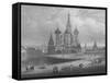 Wassili Blagennoi or the Cathedral of St. Basil Moscow, c1850-Albert Henry Payne-Framed Stretched Canvas