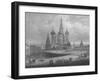 Wassili Blagennoi or the Cathedral of St. Basil Moscow, c1850-Albert Henry Payne-Framed Giclee Print