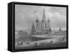 Wassili Blagennoi or the Cathedral of St. Basil Moscow, c1850-Albert Henry Payne-Framed Stretched Canvas