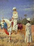 A Horseman in Jaipur, 1881-Wassili Werestschagin-Stretched Canvas