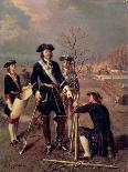 Emperor Peter the Great at Work-Wassilij Chudojarov-Framed Stretched Canvas