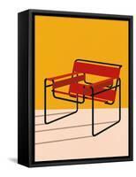 Wassily Chair Marcel Breuer-Rosi Feist-Framed Stretched Canvas