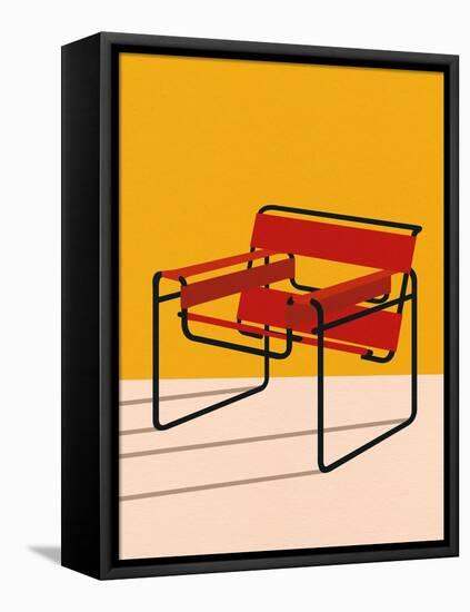 Wassily Chair Marcel Breuer-Rosi Feist-Framed Stretched Canvas