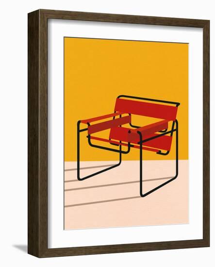 Wassily Chair Marcel Breuer-Rosi Feist-Framed Giclee Print