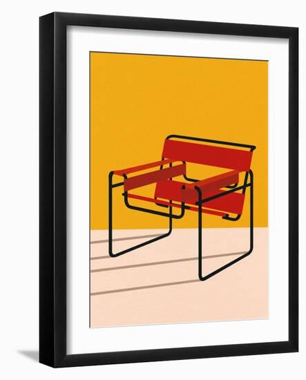 Wassily Chair Marcel Breuer-Rosi Feist-Framed Giclee Print