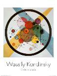 Watercolor Painting of Composition-Wassily Kandinsky-Stretched Canvas