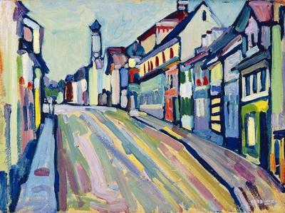 Murnau Lower Market Street; Murnau Untermarkt, 1908' Giclee