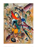 Zeichen mit Begleitung-Wassily Kandinsky-Art Print