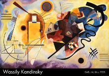 Red Square in Moscow, 1916-Wassily Kandinsky-Giclee Print