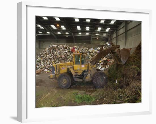 Waste Disposal Depot, England, United Kingdom-Charles Bowman-Framed Photographic Print