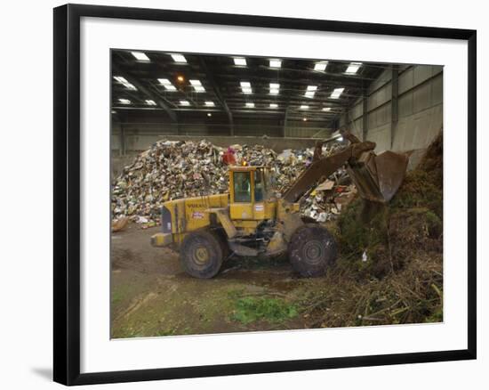 Waste Disposal Depot, England, United Kingdom-Charles Bowman-Framed Photographic Print