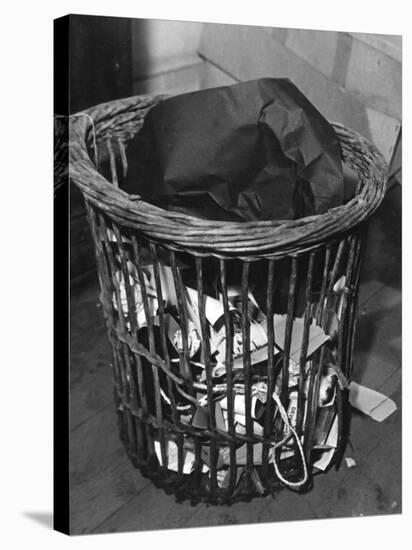 Waste Paper Basket-null-Stretched Canvas