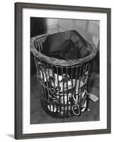 Waste Paper Basket-null-Framed Photographic Print