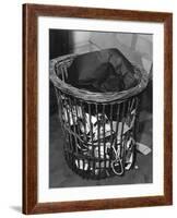 Waste Paper Basket-null-Framed Photographic Print