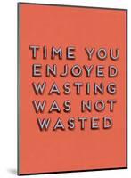 Wasting Time-null-Mounted Giclee Print