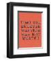 Wasting Time-null-Framed Giclee Print