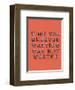 Wasting Time-null-Framed Giclee Print