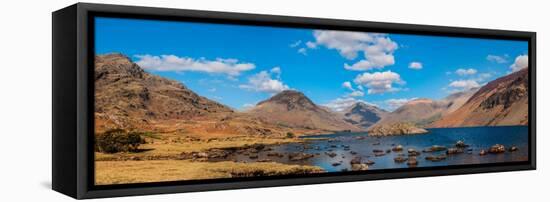 Wastwater and Great Gable-James Emmerson-Framed Stretched Canvas