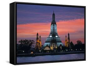 Wat Arun, Bangkok, Thailand-Gavin Hellier-Framed Stretched Canvas