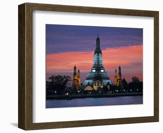 Wat Arun, Bangkok, Thailand-Gavin Hellier-Framed Photographic Print