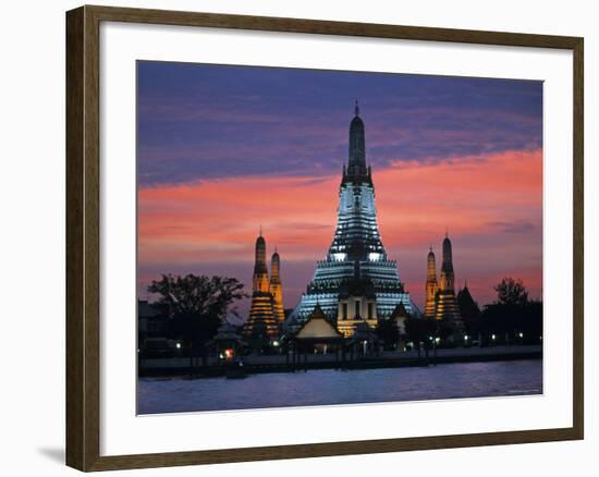 Wat Arun, Bangkok, Thailand-Gavin Hellier-Framed Photographic Print