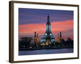 Wat Arun, Bangkok, Thailand-Gavin Hellier-Framed Photographic Print