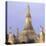 Wat Arun Buddhist temple-Martin Puddy-Stretched Canvas