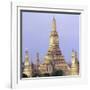 Wat Arun Buddhist temple-Martin Puddy-Framed Photographic Print