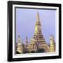 Wat Arun Buddhist temple-Martin Puddy-Framed Photographic Print